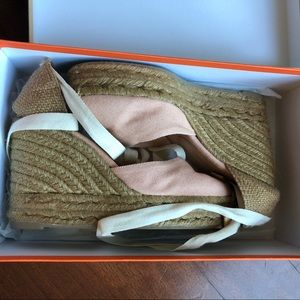 Castañer 95mm wedge sole espadrilles size 7